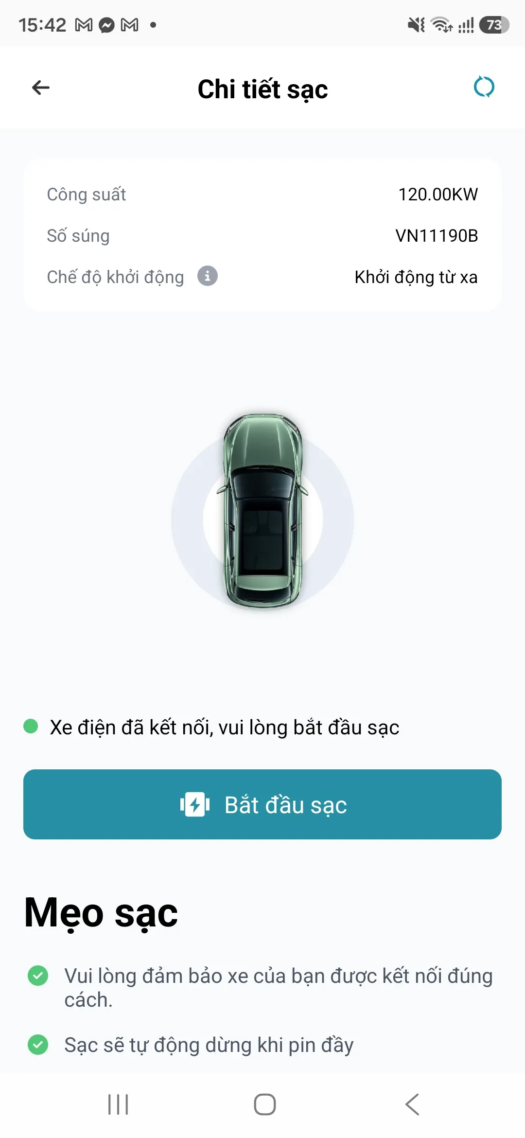 Trạm Sạc Xe Điện Nha Trang — Sạc Nhanh DC 120kW cho xe BYD