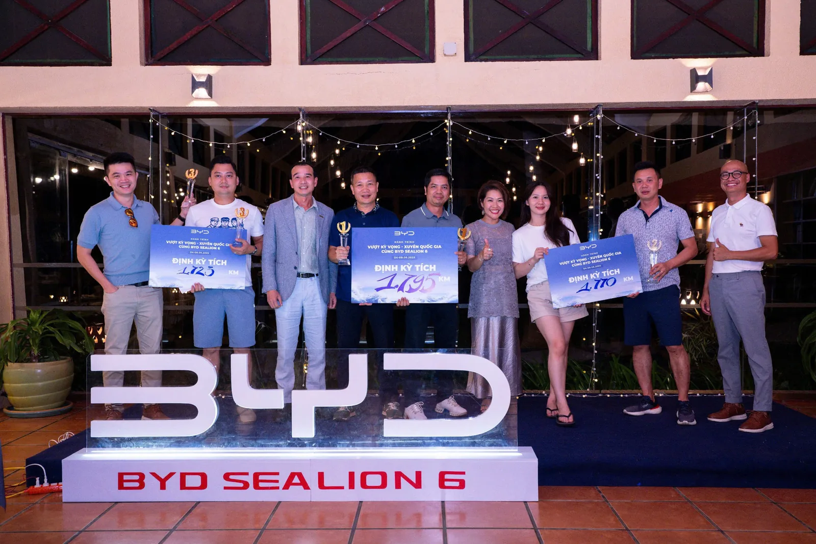 Kết quả 3 xe Sealion 6