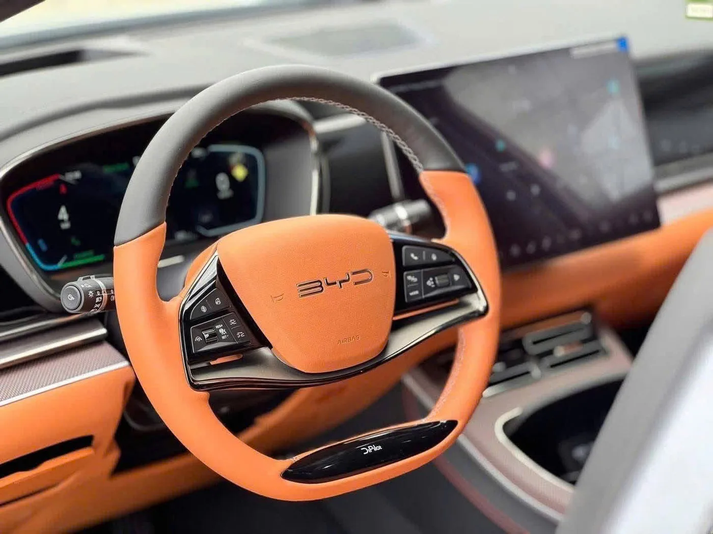 Vô lăng BYD Han tại BYD Khánh Hoà Nha Trang