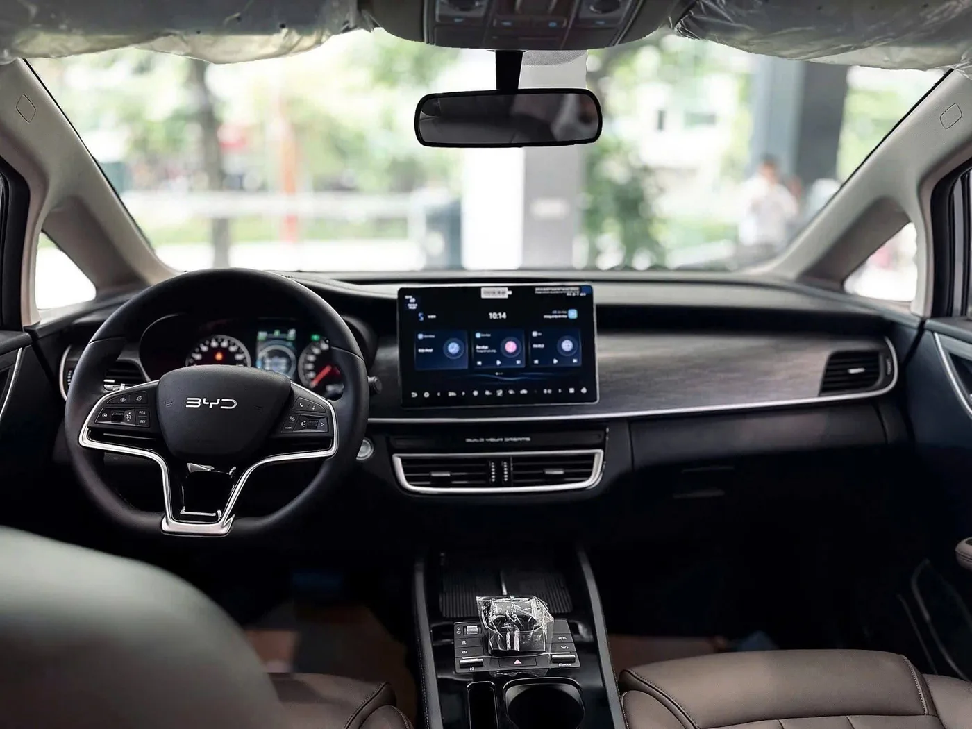 Màn hình trung tâm BYD M6 tại BYD Khánh Hoà Nha Trang
