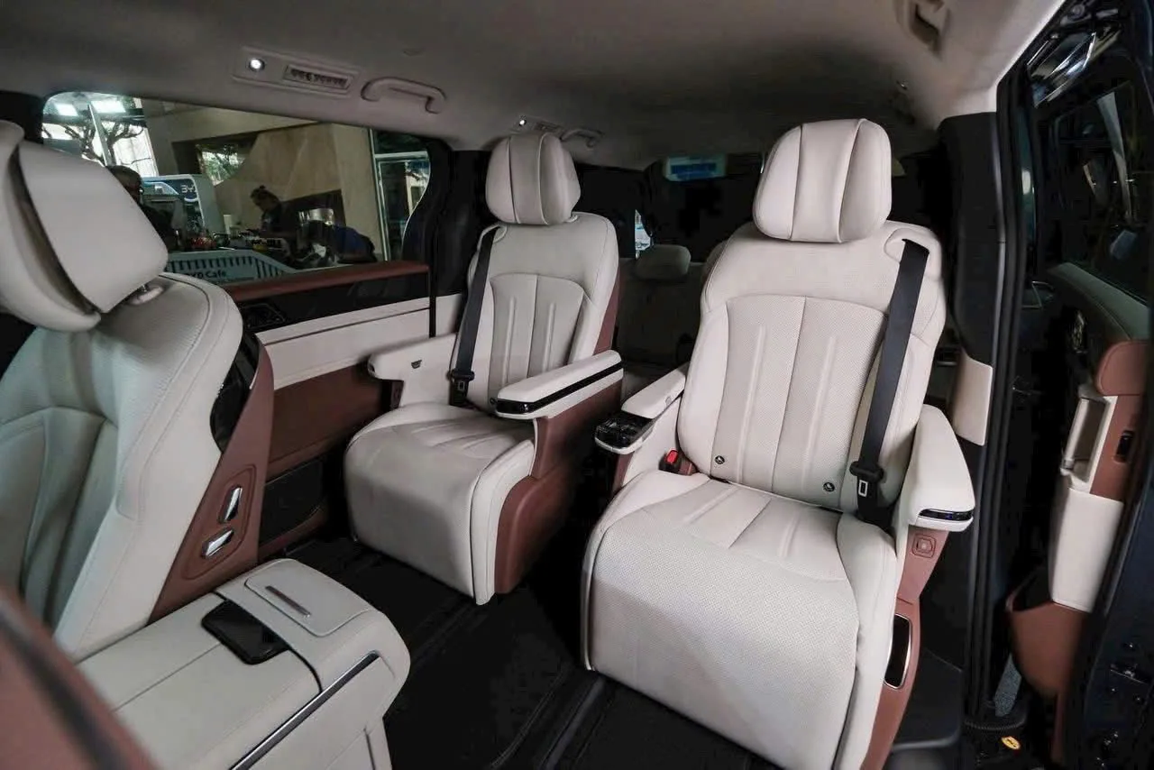 Hàng ghế giữa BYD M9 tại BYD Khánh Hoà Nha Trang