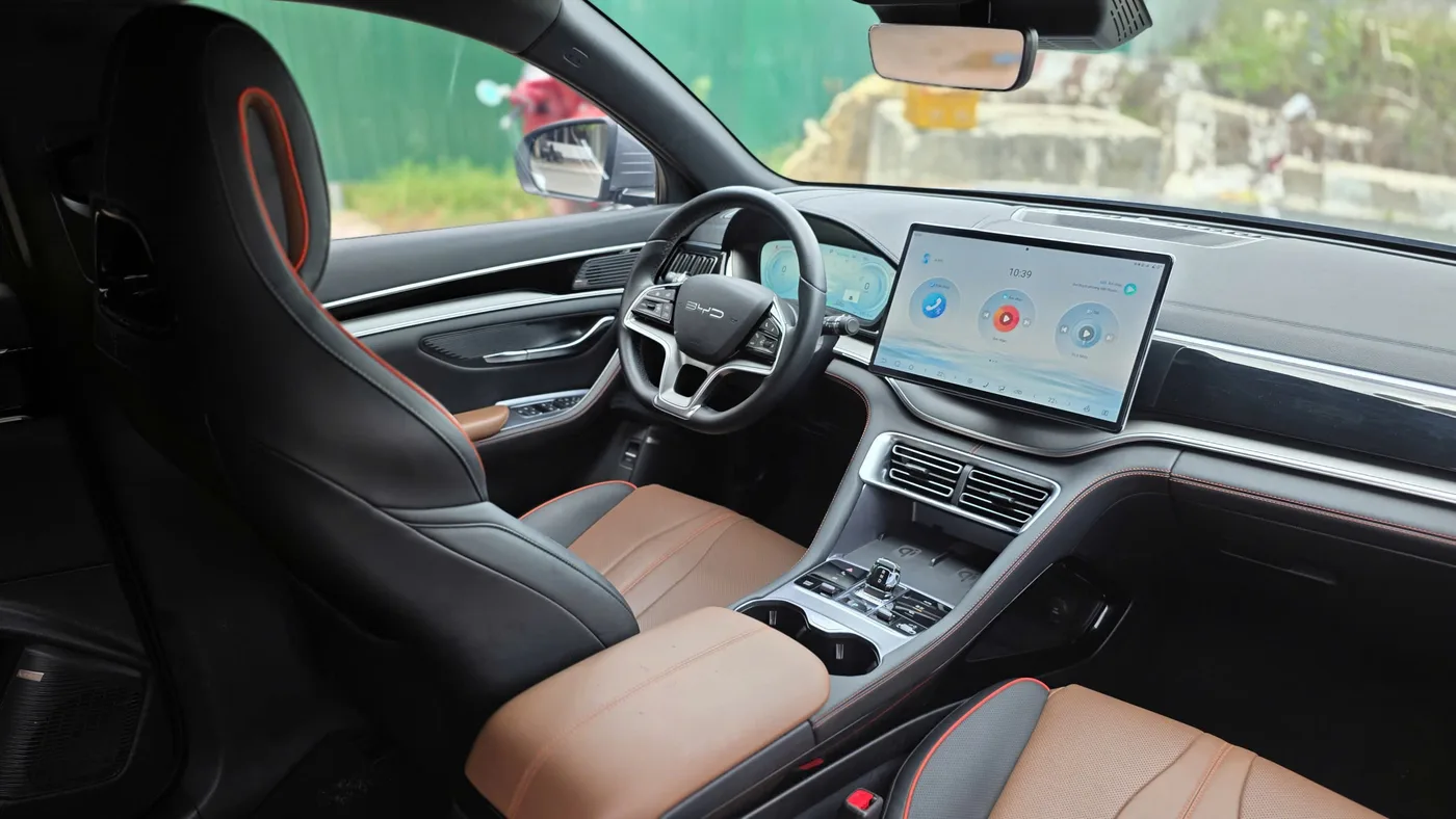 Màn hình trung tâm BYD Sealion 6 DM-i tại BYD Khánh Hoà Nha Trang